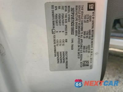 Zdjęcie 12 z 12 samochodu: 2012 GMC SIERRA K1500 SLE VIN:3GTP2VE79CG156632 - miniatura