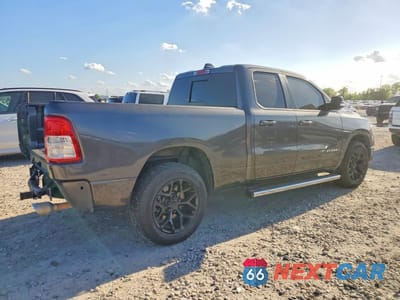 Trzecie zdjęcie samochodu z tyłu: 2021 RAM 1500 BIG HORN VIN:1C6RREBT2MN593569 - miniatura