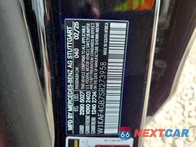 Zdjęcie 13 z 13 samochodu: 2025 MERCEDES-BENZ C 300 VIN:W1KAF4GB7SR273958 - miniatura