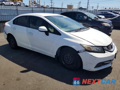 Czwarte zdjęcie samochodu z boku: 2013 HONDA CIVIC VIN:19XFB2F57DE295257 - miniatura