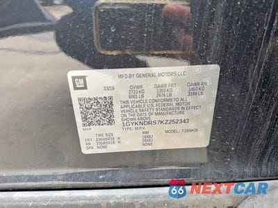 Zdjęcie 10 z 10 samochodu: 2019 CADILLAC XT5 LUXURY VIN:1GYKNDRS7KZ252343 - miniatura
