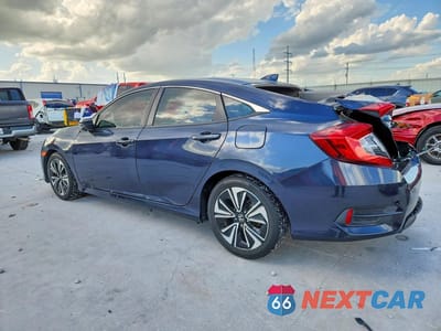 Drugie zdjęcie samochodu z przodu: 2018 HONDA CIVIC EX VIN:JHMFC1F38JX039662 - miniatura