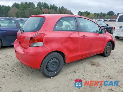 Trzecie zdjęcie samochodu z tyłu: 2009 TOYOTA YARIS BASE VIN:JTDJT903795238504 - miniatura