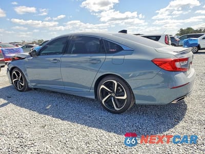 Drugie zdjęcie samochodu z przodu: 2021 HONDA ACCORD SPORT SE VIN:1HGCV1F41MA023139 - miniatura