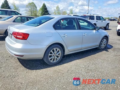 Trzecie zdjęcie samochodu z tyłu: 2015 VOLKSWAGEN JETTA SE VIN:3VWD17AJ5FM283027 - miniatura