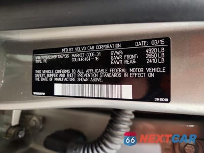 Zdjęcie 12 z 12 samochodu: 2015 VOLVO V60 PLATINUM VIN:YV1612SM9F1267136 - miniatura