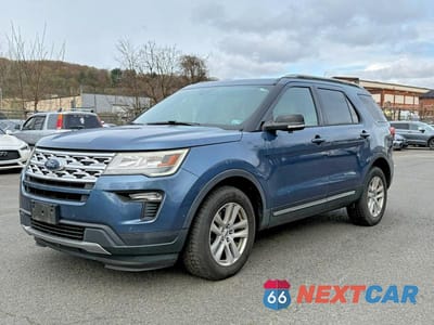 Drugie zdjęcie samochodu z przodu: 2018 FORD EXPLORER XLT VIN:1FM5K8D8XJGC81971 - miniatura