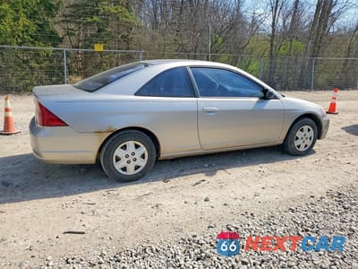 Trzecie zdjęcie samochodu z tyłu: 2003 HONDA CIVIC LX VIN:1HGEM22553L041971 - miniatura