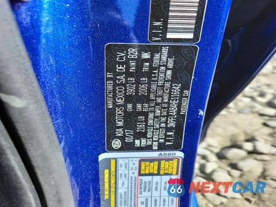 Zdjęcie 12 z 12 samochodu: 2017 KIA FORTE EX VIN:3KPFL4A84HE116642 - miniatura