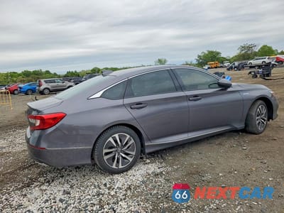 Trzecie zdjęcie samochodu z tyłu: 2021 HONDA ACCORD HYBRID EXL VIN:1HGCV3F57MA021707 - miniatura