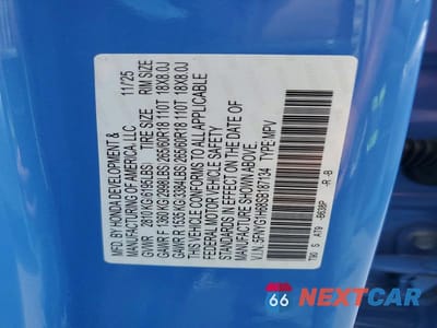 Zdjęcie 13 z 13 samochodu: 2025 HONDA PILOT TRAILSPORT VIN:5FNYG1H68SB187134 - miniatura