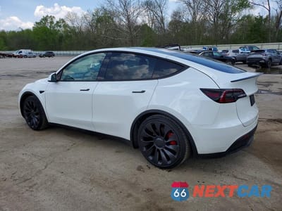 Drugie zdjęcie samochodu z przodu: 2022 TESLA MODEL Y VIN:7SAYGDEF7NF464580 - miniatura