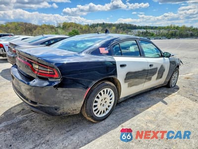 Trzecie zdjęcie samochodu z tyłu: 2018 DODGE CHARGER POLICE VIN:2C3CDXKT6JH266268 - miniatura