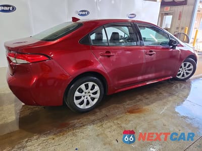 Trzecie zdjęcie samochodu z tyłu: 2023 TOYOTA COROLLA LE VIN:5YFB4MDE0PP077512 - miniatura