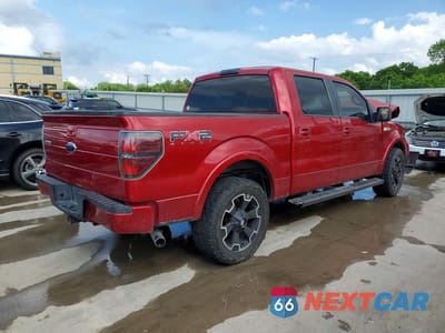 Trzecie zdjęcie samochodu z tyłu: 2010 FORD F150 SUPERCREW VIN:1FTEW1C81AKB37773 - miniatura