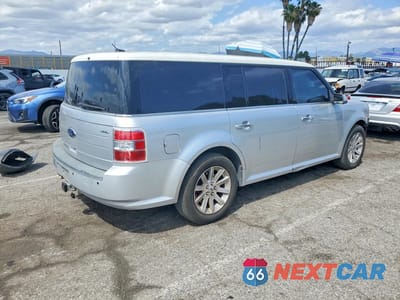 Trzecie zdjęcie samochodu z tyłu: 2010 FORD FLEX SEL VIN:2FMGK5CC4ABA14393 - miniatura