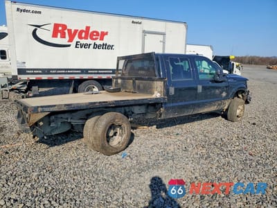 Trzecie zdjęcie samochodu z tyłu: 2012 FORD F350 SUPER DUTY FLATBED TRUCK VIN:1FT8W3DT2CEA00810 - miniatura