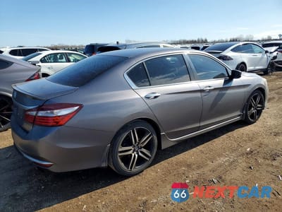 Trzecie zdjęcie samochodu z tyłu: 2016 HONDA ACCORD SPORT VIN:1HGCR2F52GA138369 - miniatura