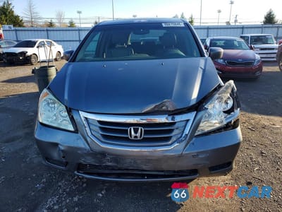Piąte zdjęcie samochodu w środku: 2010 HONDA ODYSSEY EXL VIN:5FNRL3H73AB100629 - miniatura