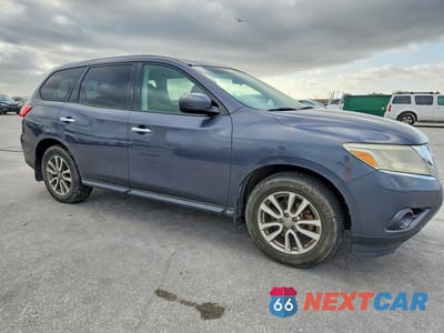 Czwarte zdjęcie samochodu z boku: 2014 NISSAN PATHFINDER S VIN:5N1AR2MNXEC683287 - miniatura