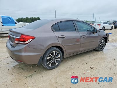 Trzecie zdjęcie samochodu z tyłu: 2014 HONDA CIVIC EX VIN:19XFB2F89EE078515 - miniatura