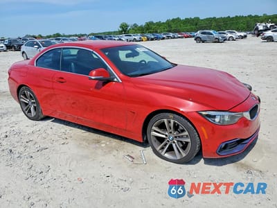 Czwarte zdjęcie samochodu z boku: 2018 BMW 430I VIN:WBA4Z1C55JEA31253 - miniatura