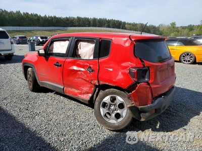 Drugie zdjęcie samochodu z przodu: 2016 JEEP RENEGADE SPORT VIN:ZACCJAAT4GPC73696 - miniatura