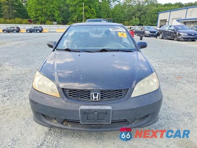 Piąte zdjęcie samochodu w środku: 2005 HONDA CIVIC DX VP VIN:1HGEM22135L050586 - miniatura