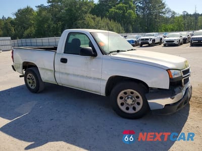 Czwarte zdjęcie samochodu z boku: 2007 CHEVROLET SILVERADO C1500 CLASSIC VIN:3GCEC14X47G197478 - miniatura