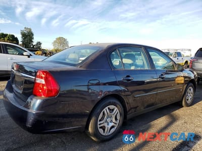 Trzecie zdjęcie samochodu z tyłu: 2007 CHEVROLET MALIBU LS VIN:1G1ZS58F97F138689 - miniatura