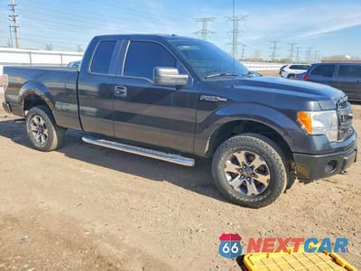 Czwarte zdjęcie samochodu z boku: 2013 FORD F150 SUPER CAB VIN:1FTFX1EF0DKD28277 - miniatura