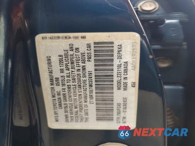 Zdjęcie 12 z 12 samochodu: 1998 TOYOTA COROLLA VE VIN:2T1BR18E1WC074191 - miniatura