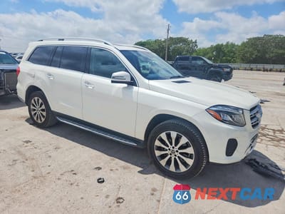 Czwarte zdjęcie samochodu z boku: 2018 MERCEDES-BENZ GLS 450 4MATIC VIN:4JGDF6EE0JB074835 - miniatura
