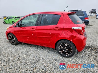 Drugie zdjęcie samochodu z przodu: 2014 TOYOTA YARIS 5-DOOR LE VIN:JTDKTUD31ED581620 - miniatura