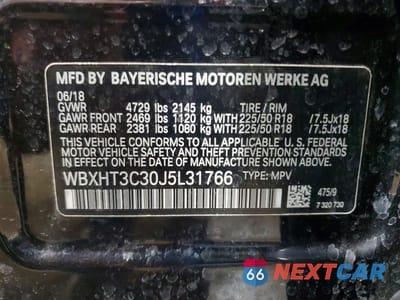 Zdjęcie 14 z 14 samochodu: 2018 BMW X1 XDRIVE28I VIN:WBXHT3C30J5L31766 - miniatura