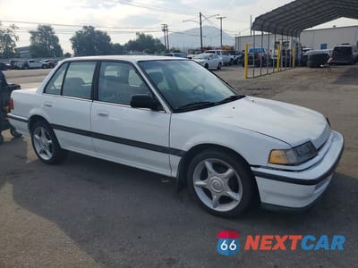 Czwarte zdjęcie samochodu z boku: 1991 HONDA CIVIC LX VIN:JHMED3657MS028370 - miniatura