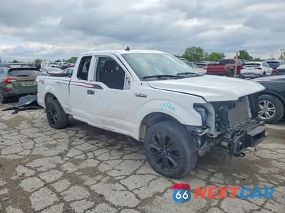 Czwarte zdjęcie samochodu z boku: 2020 FORD F150 SUPER CAB VIN:1FTEX1EP1LFB52903 - miniatura