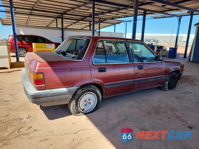 Trzecie zdjęcie samochodu z tyłu: 1987 HONDA CIVIC 1.5 VIN:1HGEC463XHA079240 - miniatura