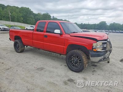 Czwarte zdjęcie samochodu z boku: 2002 CHEVROLET SILVERADO K2500 HEAVY DUTY VIN:1GCHK29112E269294 - miniatura