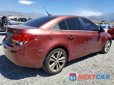 Trzecie zdjęcie samochodu z tyłu: 2012 CHEVROLET CRUZE LTZ VIN:1G1PH5SC3C7248260 - miniatura