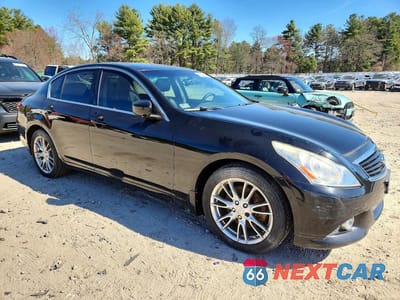 Czwarte zdjęcie samochodu z boku: 2011 INFINITI G37 SEDAN X VIN:JN1CV6AR3BM405332 - miniatura
