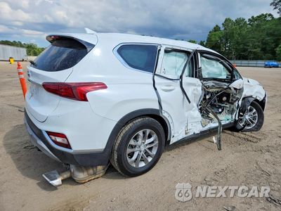 Trzecie zdjęcie samochodu z tyłu: 2019 HYUNDAI SANTA FE SEL 2.4L VIN:5NMS33AD5KH118566 - miniatura
