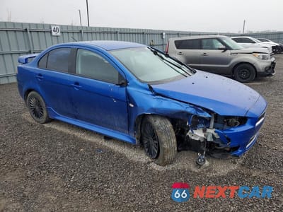 Czwarte zdjęcie samochodu z boku: 2012 MITSUBISHI LANCER ES VIN:JA32U2FU6CU604330 - miniatura