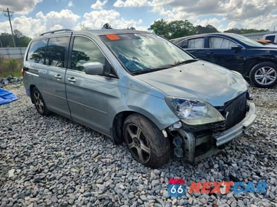 Czwarte zdjęcie samochodu z boku: 2007 HONDA ODYSSEY TOURING VIN:5FNRL38857B047529 - miniatura