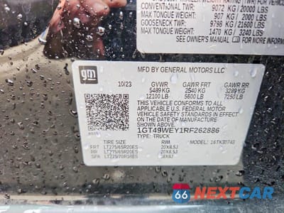 Zdjęcie 13 z 13 samochodu: 2024 GMC SIERRA K3500 DENALI VIN:1GT49WEY1RF262886 - miniatura