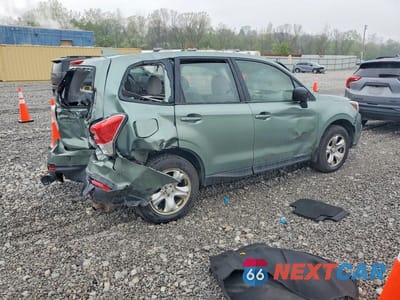 Trzecie zdjęcie samochodu z tyłu: 2018 SUBARU FORESTER 2.5I VIN:JF2SJAAC0JG616599 - miniatura