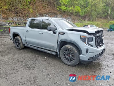 Czwarte zdjęcie samochodu z boku: 2024 GMC SIERRA K1500 ELEVATION VIN:3GTUUCE85RG265463 - miniatura