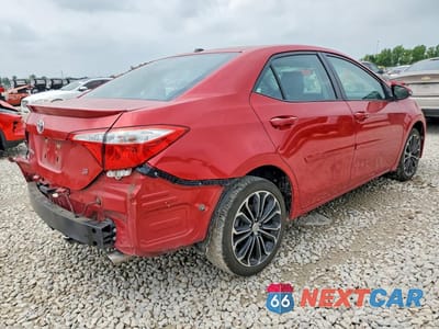 Trzecie zdjęcie samochodu z tyłu: 2015 TOYOTA COROLLA S PLUS VIN:5YFBURHE0FP290398 - miniatura