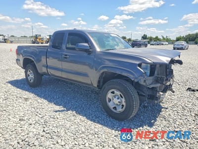 Czwarte zdjęcie samochodu z boku: 2021 TOYOTA TACOMA SR VIN:3TYRX5GN1MT030326 - miniatura