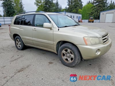 Czwarte zdjęcie samochodu z boku: 2003 TOYOTA HIGHLANDER BASE VIN:JTEGD21A830060095 - miniatura